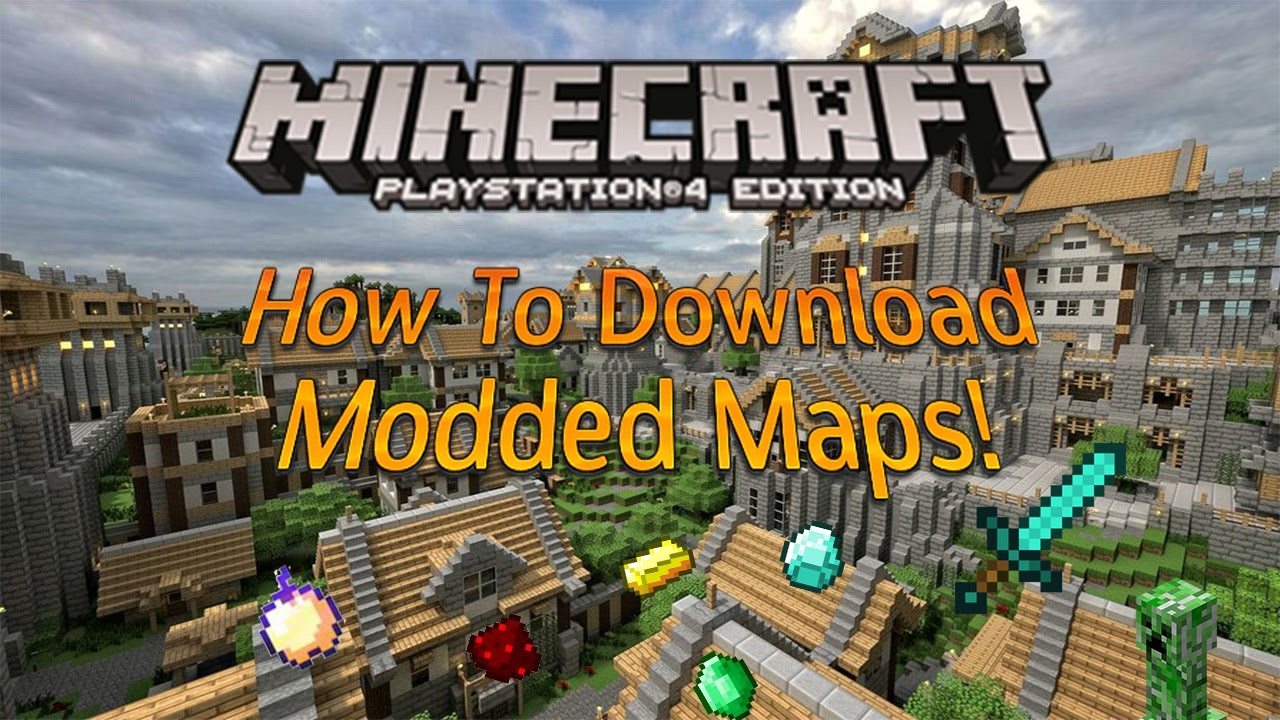 minecraft xbox 360 modded city map download